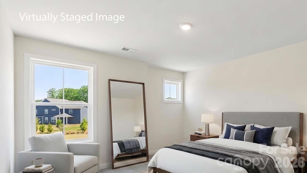 Furnished interior view inside a new home in Westport, York (Image 18).