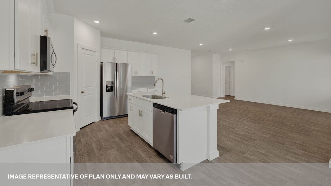 Representative furnished interior of a home built from the The Dean by D.R. Horton in Sonoma Oaks, Fredericksburg (Image 13). Representative furnished interior of a home built from the The Dean by D.R. Horton in Sonoma Oaks, Fredericksburg (Image 13).