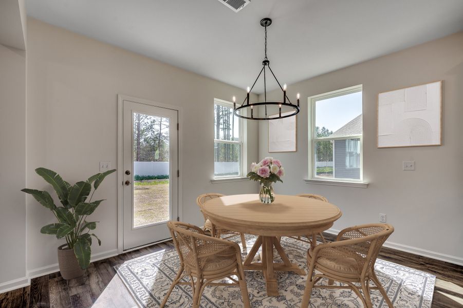 Furnished interior view inside a new home in Somerset, Myrtle Beach (Image 7).