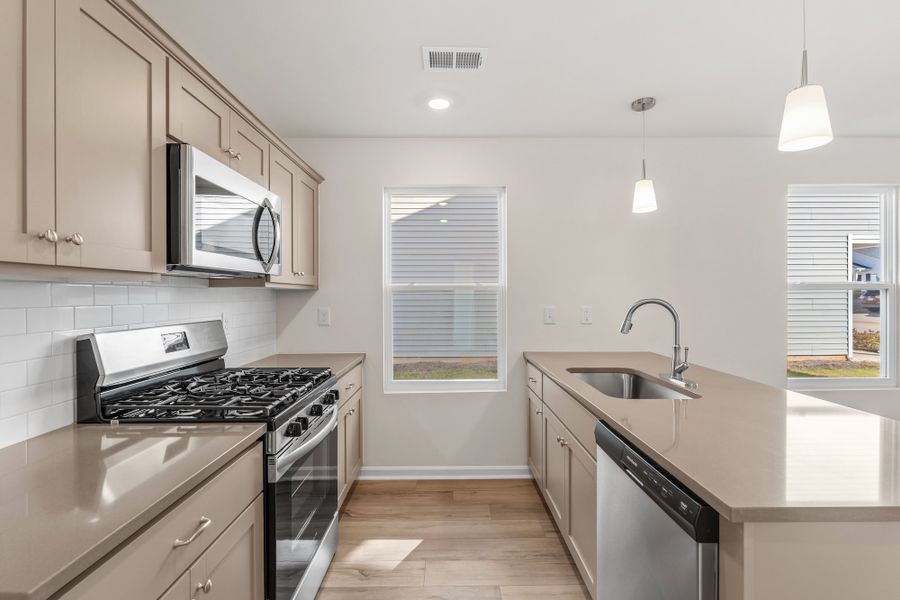 Furnished interior view inside a new home in Wingate, Inman (Image 9).