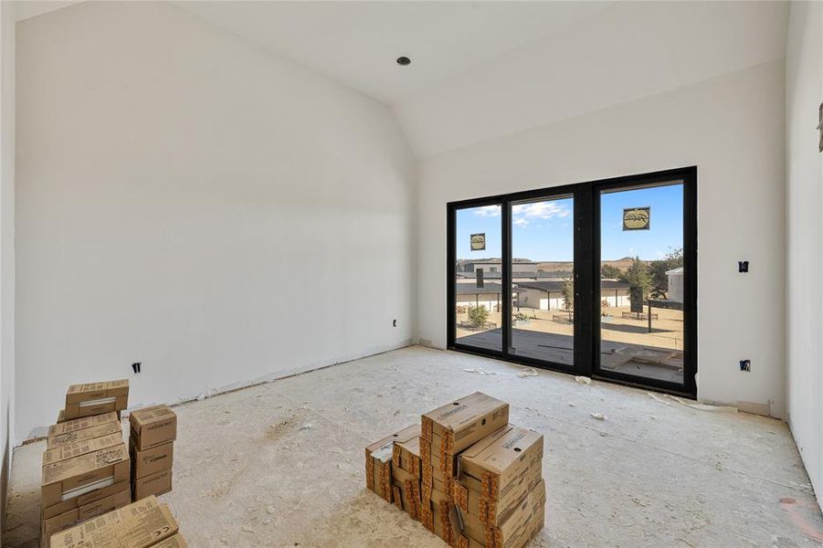 In-progress construction of a new home in , Iredell, TX (Image 11).