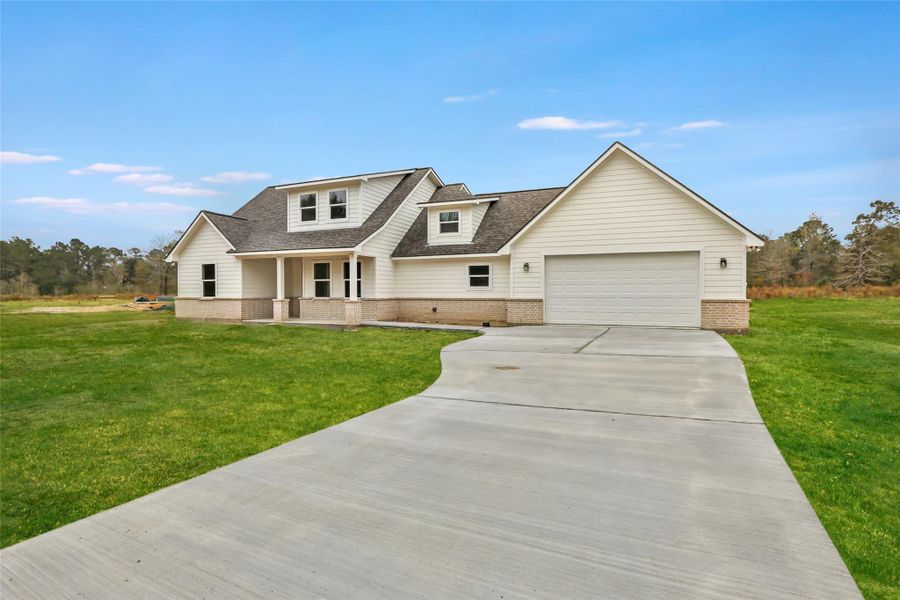 Very desirable in Splendora ISD. Provides the space you want with new construction and you can't touch your neighbors!