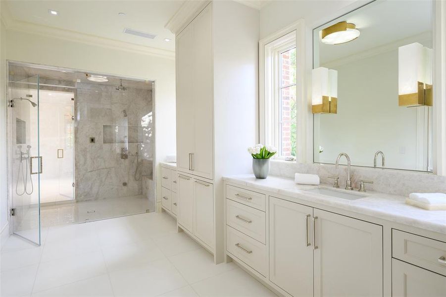 Furnished interior view inside a new home in , Highland Park (Image 17).