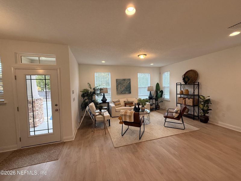 Furnished interior view inside a new home in , Jacksonville (Image 6).