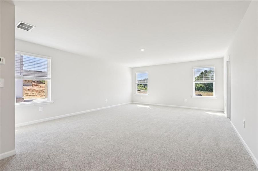 Spacious, unfurnished interior of a new home in Preserve at Mountain Creek, Pendergrass (Image 21).