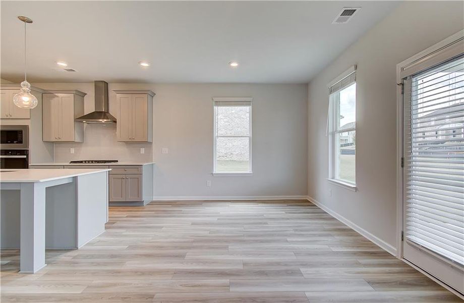 Furnished interior view inside a new home in Westwind Estates, Hampton (Image 8).