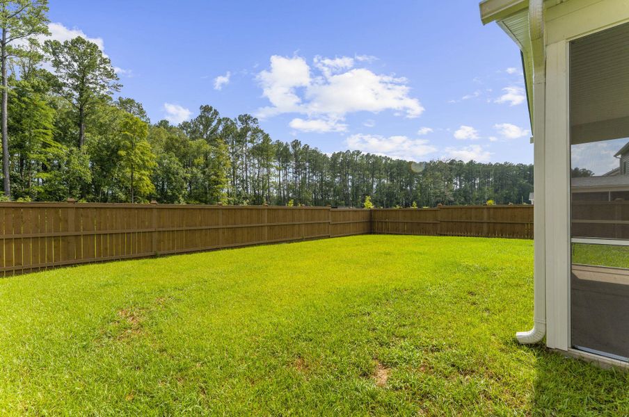 Exterior details and patio area of a home in , Summerville (Image 33). Exterior details and patio area of a home in , Summerville (Image 33).