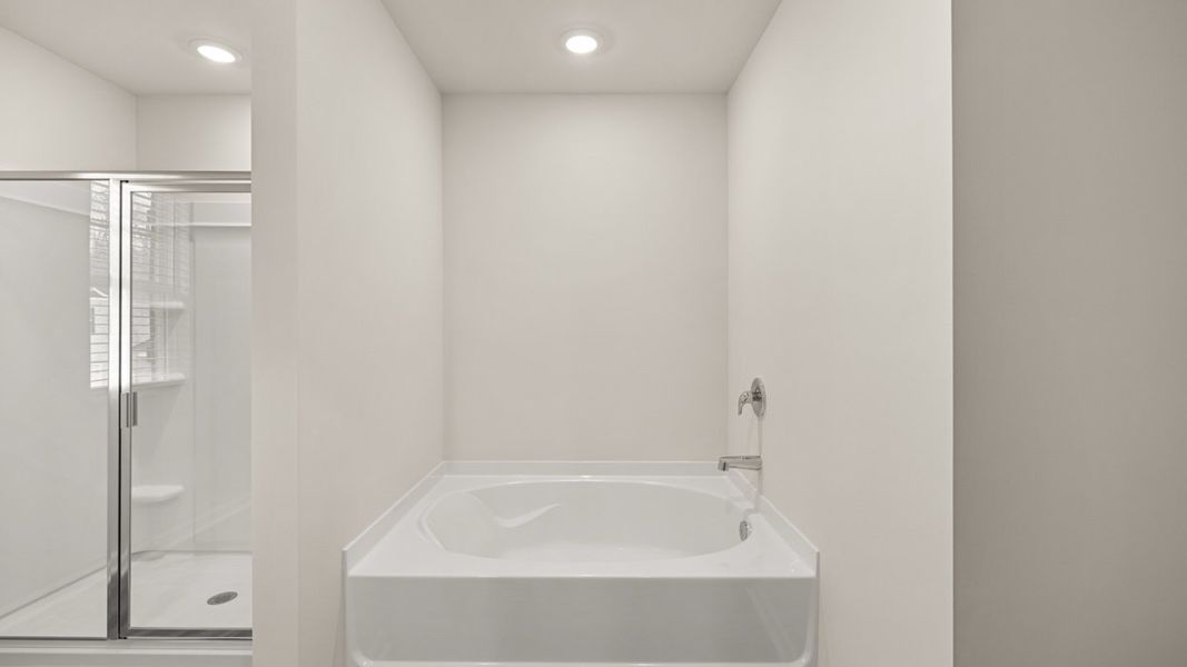 Representative interior finishes for a home built from the Galen by D.R. Horton in Poplar Preserve, Newnan (Image 11).