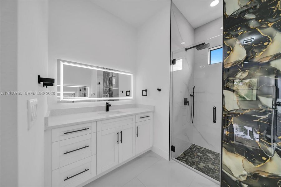 Furnished interior view inside a new home in , Lehigh Acres (Image 10).