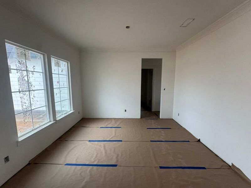 In-progress construction of a new home in Creekview Addition, Van Alstyne, TX (Image 4).