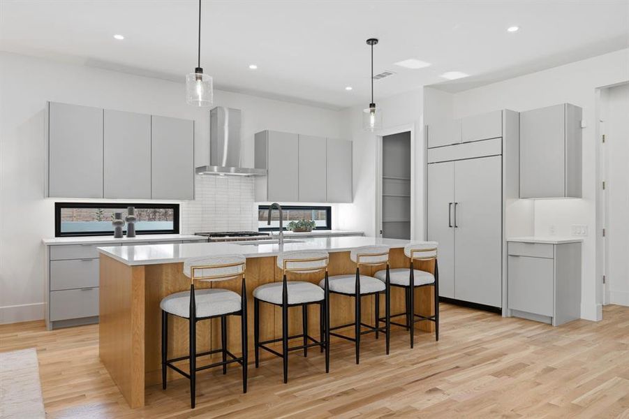 Furnished interior view inside a new home in , Dallas (Image 17).