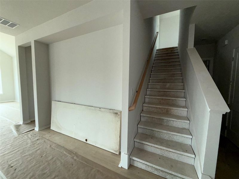 View of stairs View of stairs