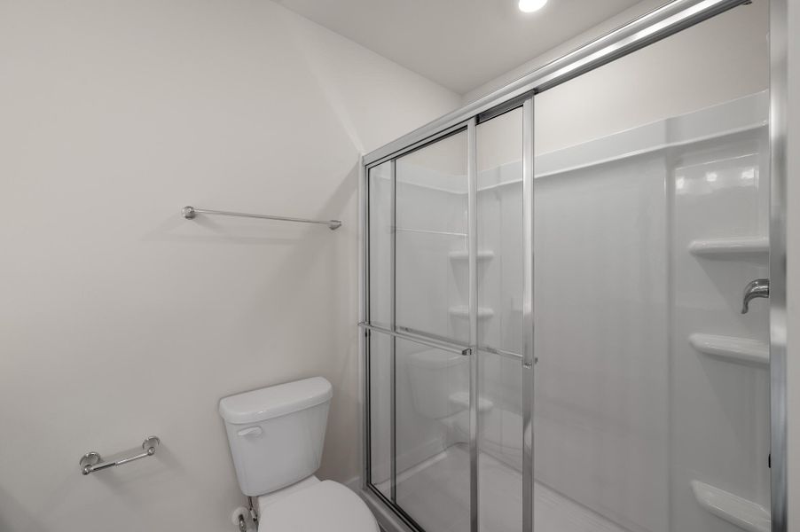 Photo is of a similar home