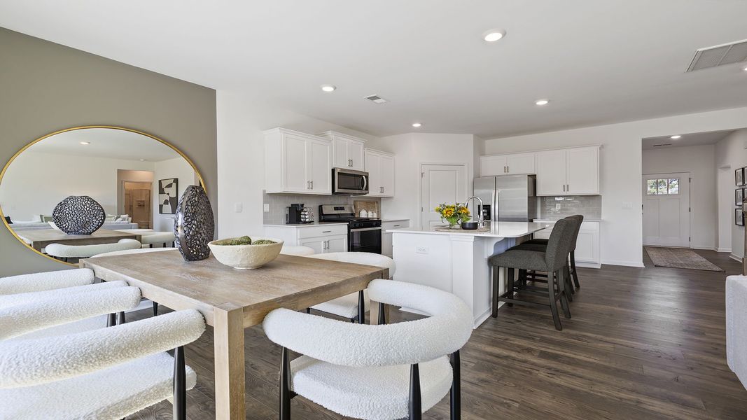 Furnished interior view inside a new home in Spring Ridge, Anderson (Image 12).