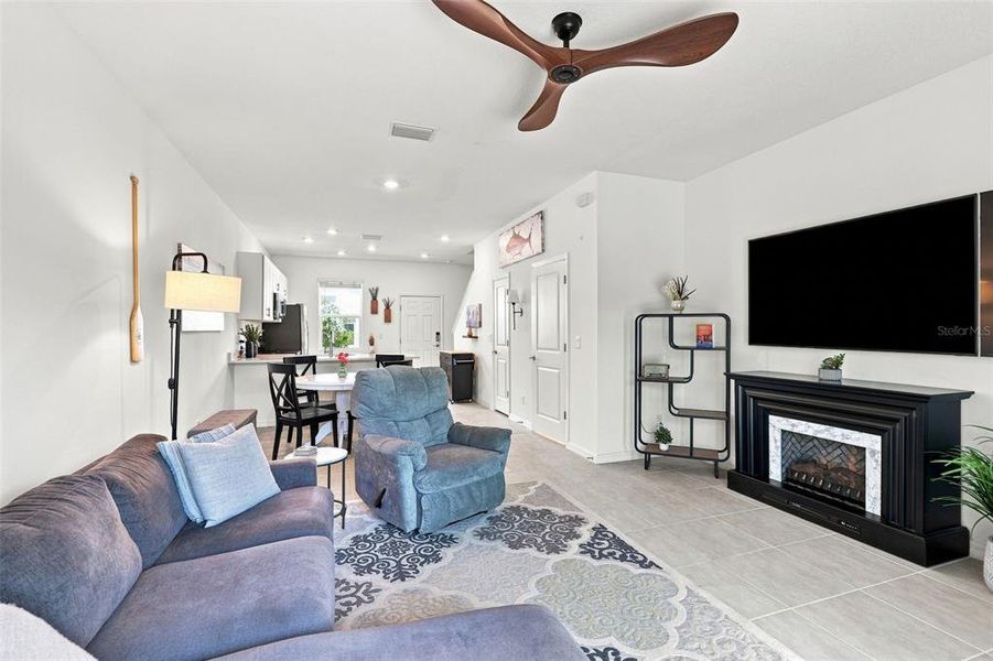 Furnished interior view inside a new home in , Bradenton (Image 9). Furnished interior view inside a new home in , Bradenton (Image 9).