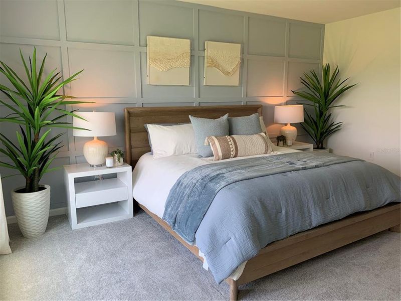Furnished interior view inside a new home in Knightsbridge, Kissimmee (Image 8). Furnished interior view inside a new home in Knightsbridge, Kissimmee (Image 8).