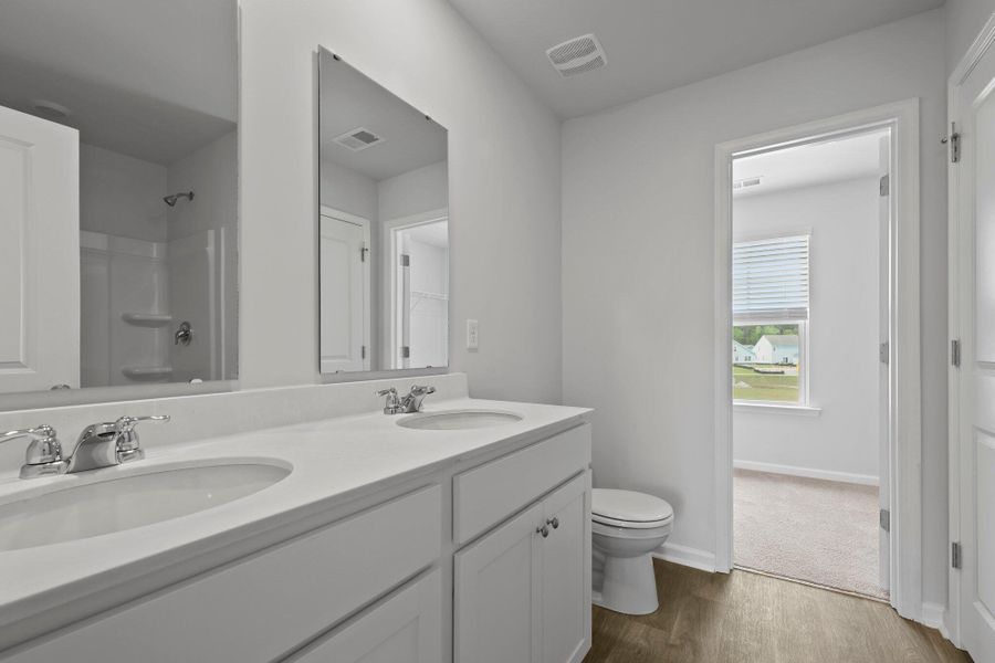 Furnished interior view inside a new home in Carolina Groves, Moncks Corner (Image 9).