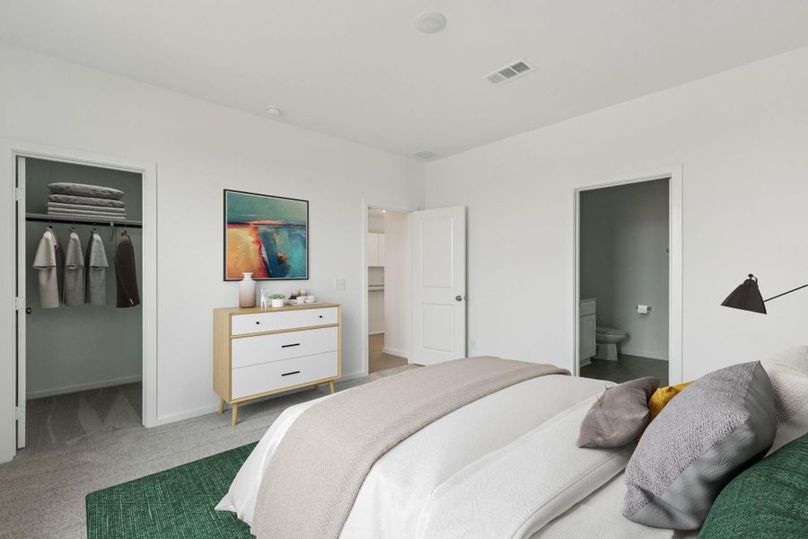 Furnished interior view inside a new home in River Ranch, Dayton (Image 8).