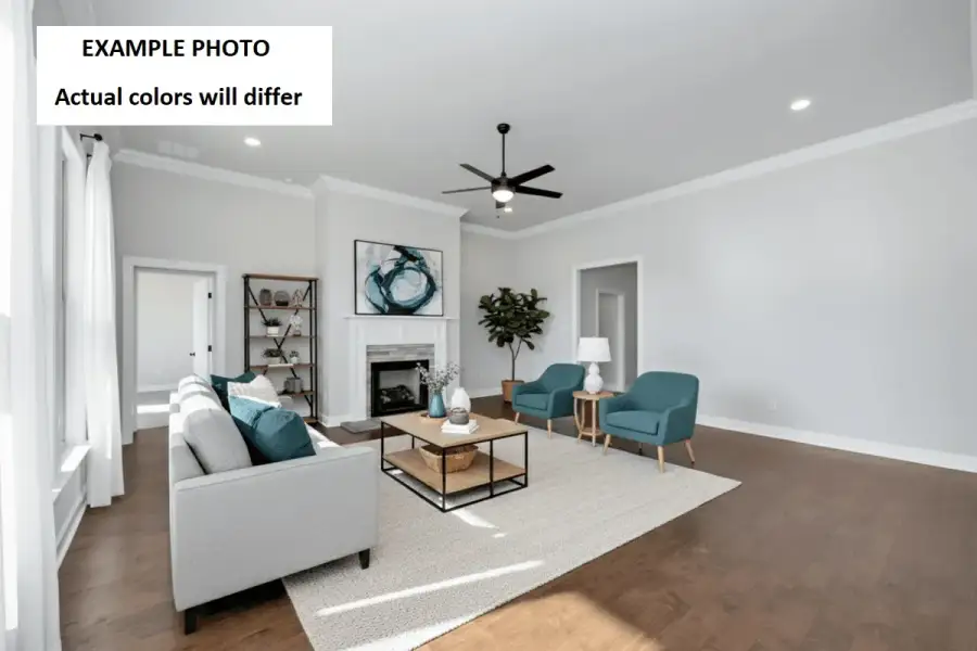 Furnished interior view inside a new home in Houston Place, Crestview (Image 5).