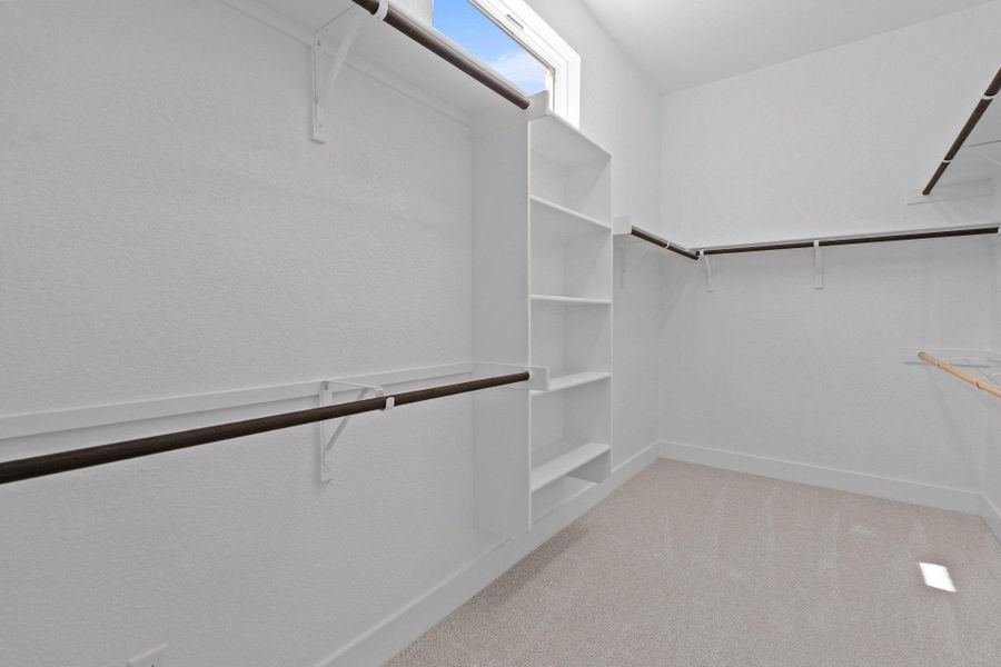 Walk-in closet in Primary Bedroom