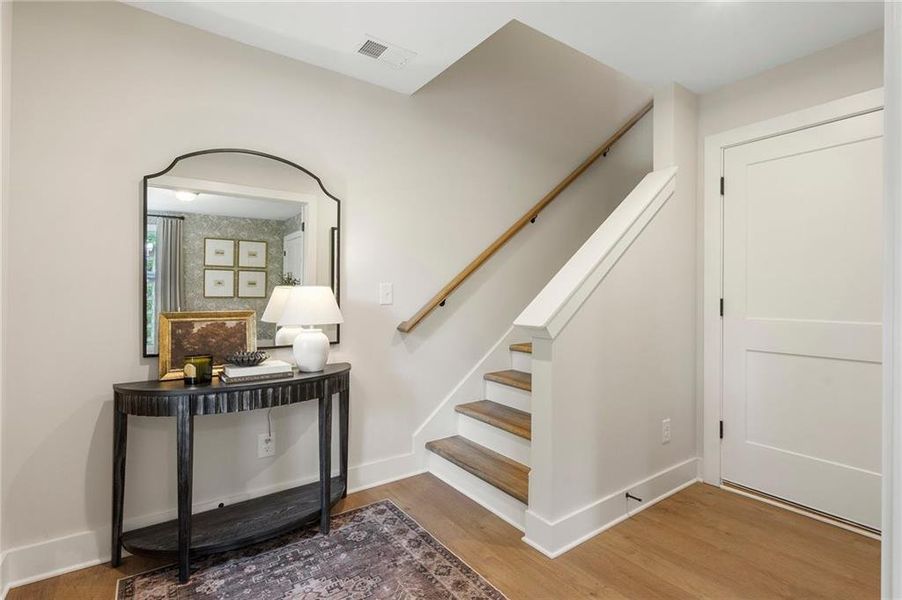 Furnished interior view inside a new home in , Alpharetta (Image 33).