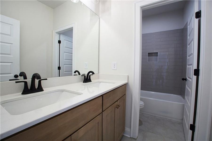 Furnished interior view inside a new home in , Marietta (Image 7). Furnished interior view inside a new home in , Marietta (Image 7).