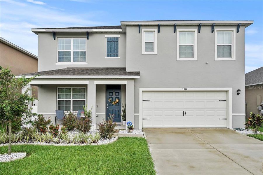 Front exterior of a new home in , Bartow, FL, highlighting curb appeal (Image 20). Front exterior of a new home in , Bartow, FL, highlighting curb appeal (Image 20).