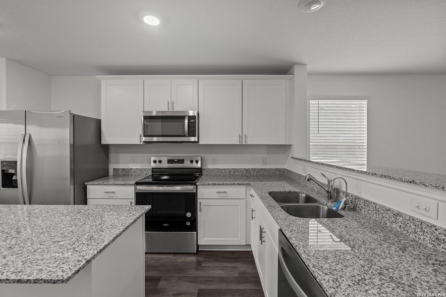 Furnished interior view inside a new home in Cinco Lakes, San Antonio (Image 4).
