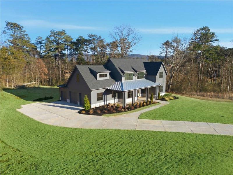 Front exterior of a new home in , Rydal, GA, highlighting curb appeal (Image 28).