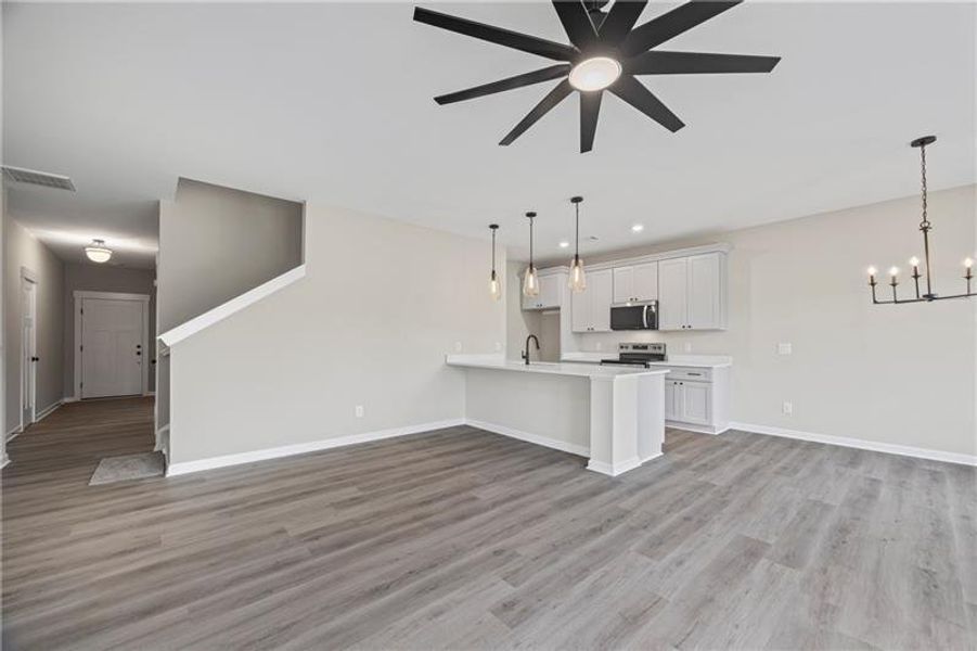 Spacious, unfurnished interior of a new home in , Toccoa (Image 23).