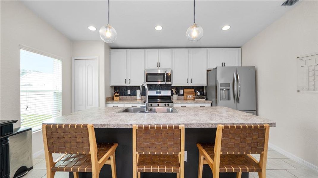 Furnished interior view inside a new home in Gresham Farms Village, Lakeland (Image 8). Furnished interior view inside a new home in Gresham Farms Village, Lakeland (Image 8).