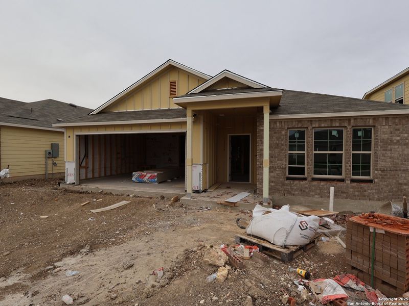 In-progress construction of a new home in Winding Brook, San Antonio, TX (Image 29).