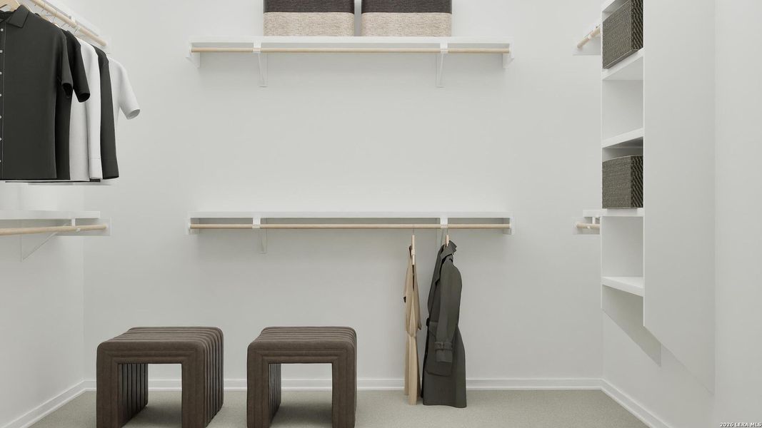 Furnished interior view inside a new home in Gatehouse, New Braunfels (Image 35).