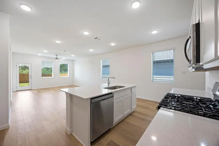 Furnished interior view inside a new home in Trinity Ranch, Elgin (Image 7).