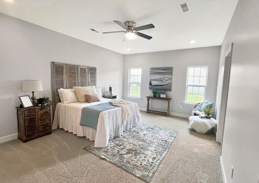 Furnished interior view inside a new home in , St. Stephen (Image 23).