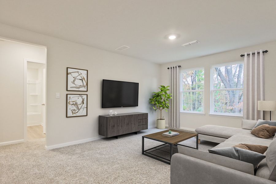 Enjoy special occasions with loved ones  in this bright and open living space.