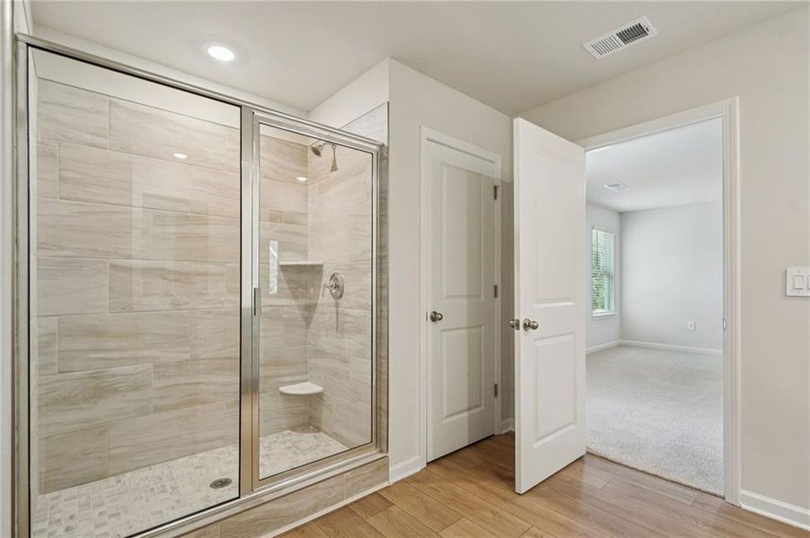 Furnished interior view inside a new home in Westmont Preserve, Powder Springs (Image 14).