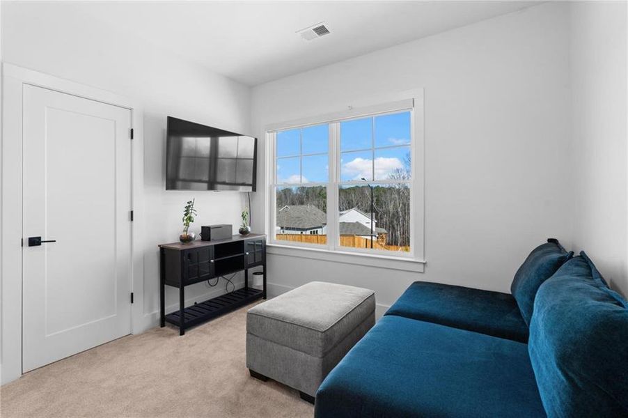 Furnished interior view inside a new home in , Marietta (Image 45).
