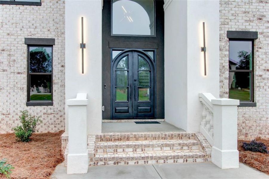 Exterior details and patio area of a home in , Conyers (Image 20).