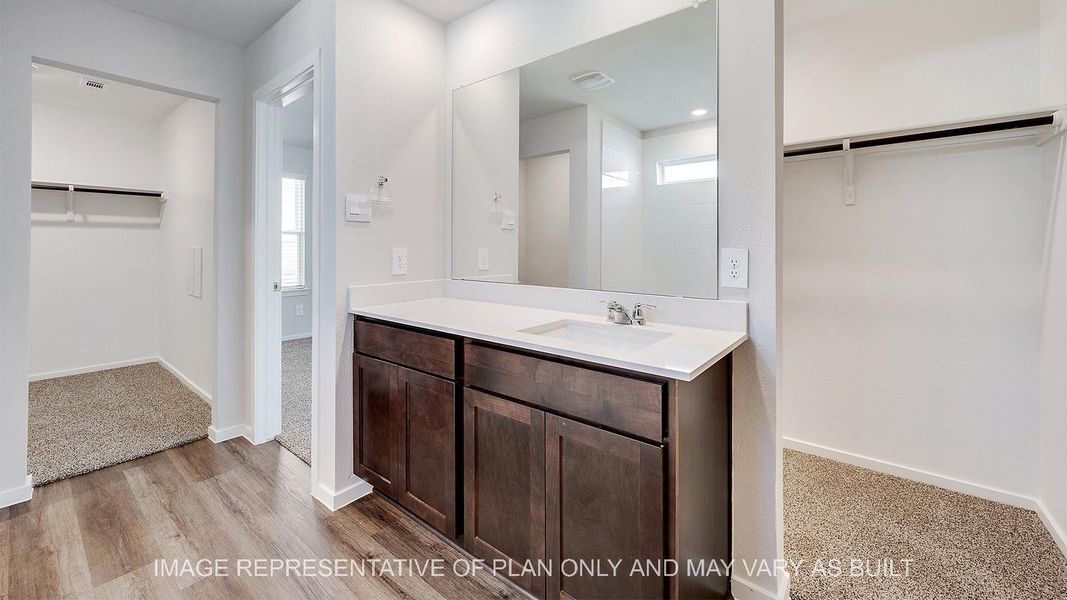 Furnished interior view inside a new home in Pleasant Hill, Bryan (Image 4).
