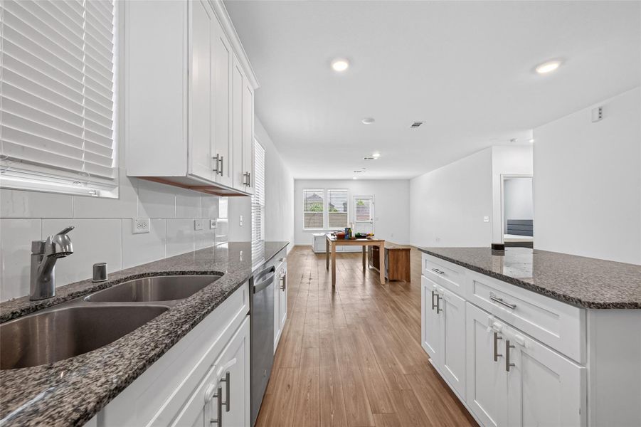 Furnished interior view inside a new home in Marvida, Cypress (Image 18).