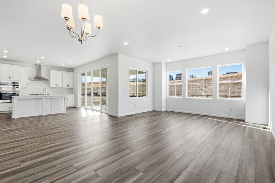 Spacious, unfurnished interior of a new home in The Town Collection at Independence, Elizabeth (Image 15). Spacious, unfurnished interior of a new home in The Town Collection at Independence, Elizabeth (Image 15).