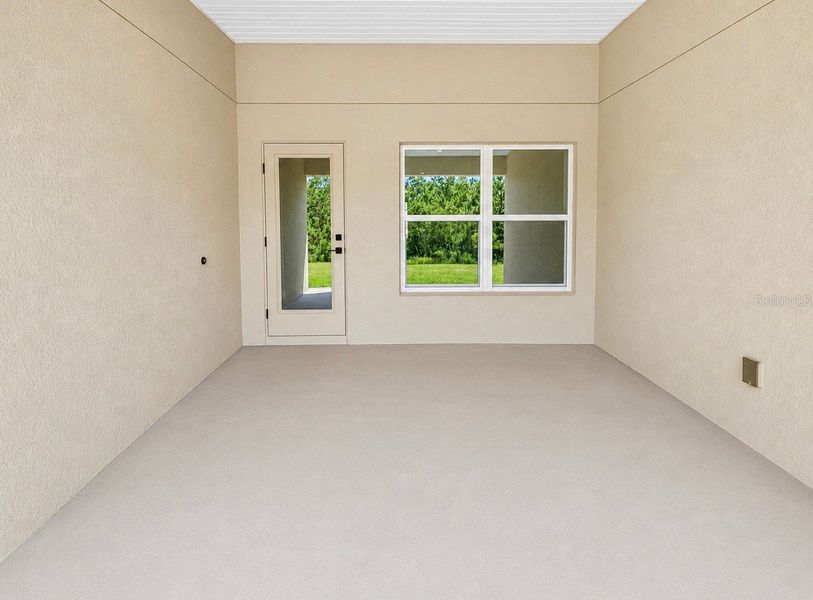 Exterior details and patio area of a home in Harmony Central, St. Cloud (Image 11).