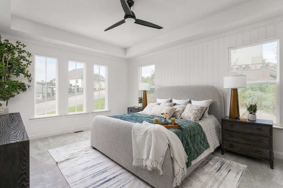 Representative furnished interior of a home built from the The Amelia by Greentech Homes LLC in The Thicket at Sedman Hills, Hixson (Image 10).