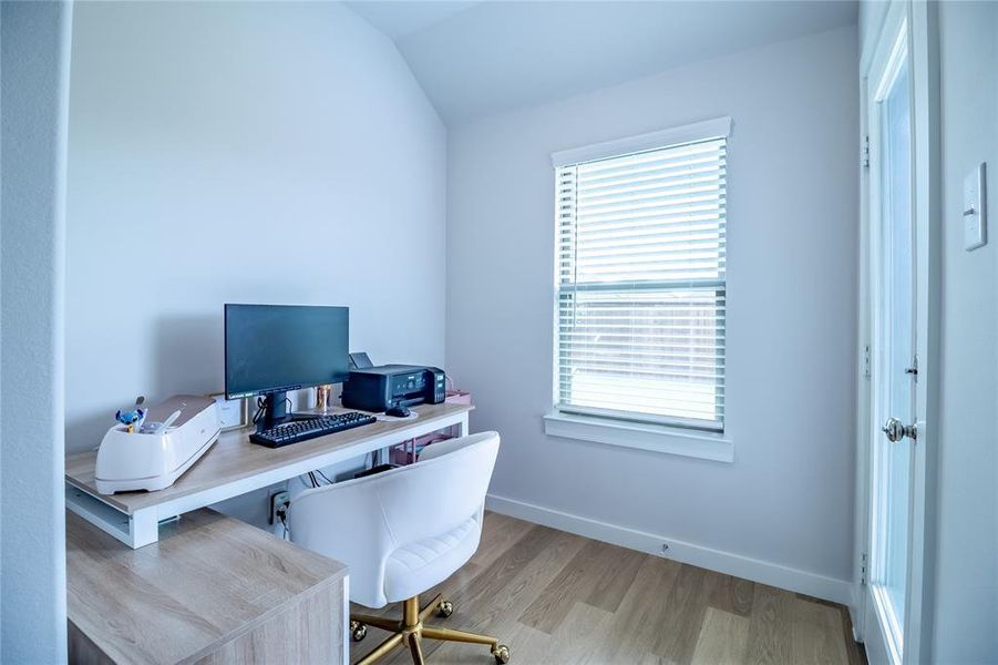 Furnished interior view inside a new home in Devonshire, Forney (Image 17). Furnished interior view inside a new home in Devonshire, Forney (Image 17).