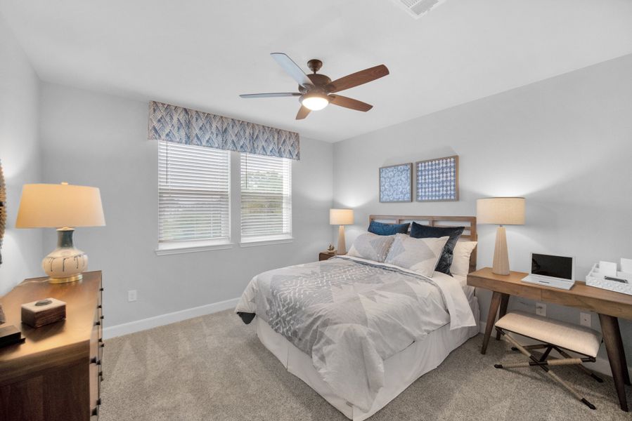 Furnished interior view inside a new home in Gatherings® at Westview, Houston (Image 16).