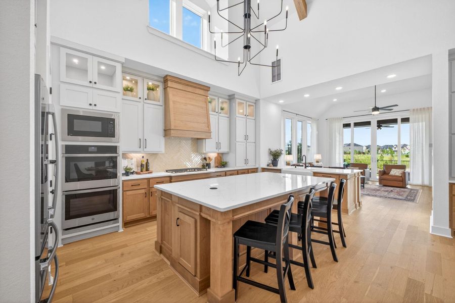 Furnished interior view inside a new home in Cross Creek West, Fulshear (Image 36).