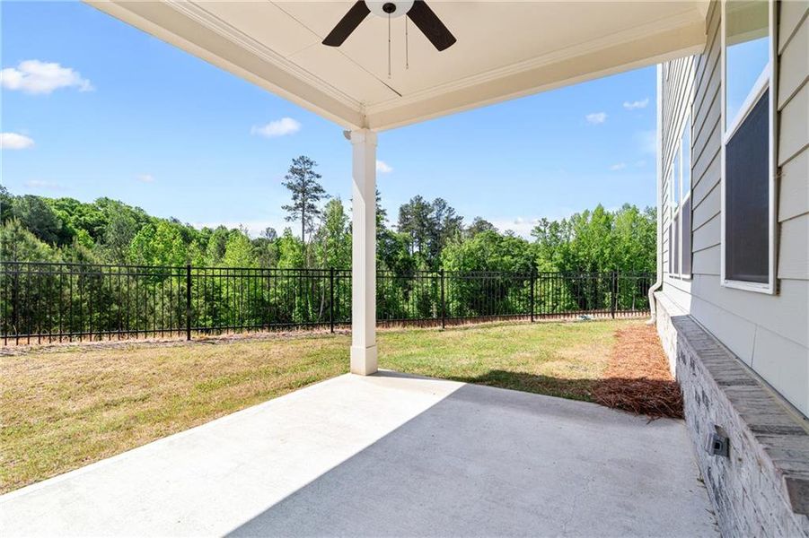 Exterior details and patio area of a home in , Lawrenceville (Image 28).