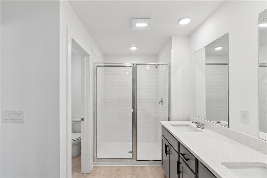 Furnished interior view inside a new home in Grandview Terrace, Canton (Image 6).