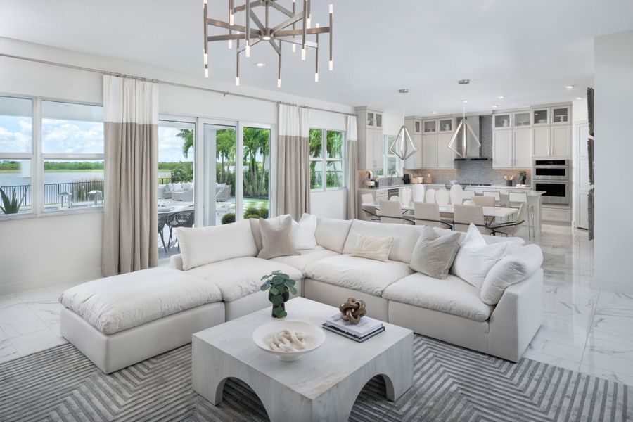 Representative furnished interior of a home built from the Palacio by Mattamy Homes in Tradition, Port St. Lucie (Image 9). Representative furnished interior of a home built from the Palacio by Mattamy Homes in Tradition, Port St. Lucie (Image 9).